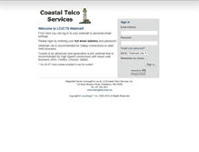 Tablet Screenshot of mail.tidewater.net